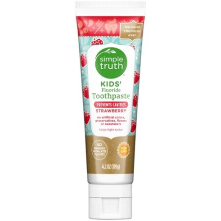 Simple Truth® Kids Fluoride Toothpaste Strawberry -- 4.2 oz