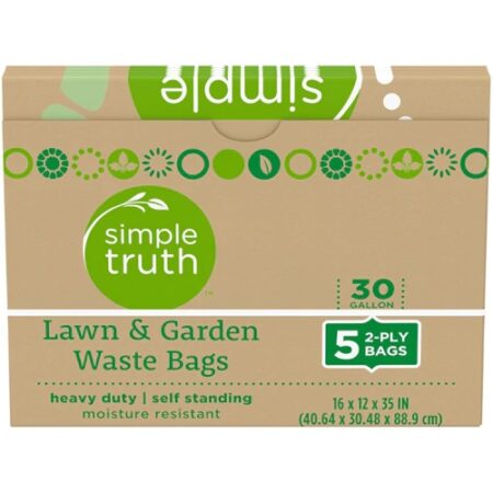 Simple Truth® Lawn & Garden Waste Bags -- 5 2-Ply Bags