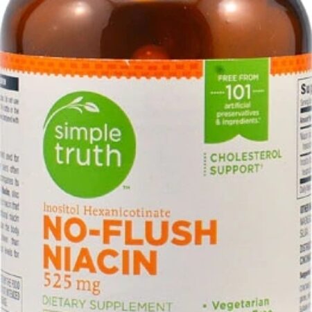 Simple Truth Niacina Sem Flush 525mg – 100 Cápsulas Vegetarianas Oferta — foto 1