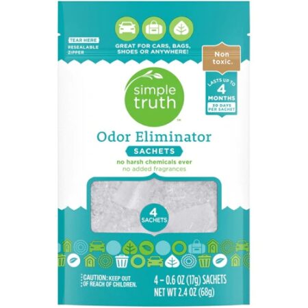 Simple Truth® Odor Eliminator Sachets -- 0.6 oz Each / Pack of 4