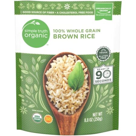 Simple Truth® Organic 90 Second 100% Whole Grain Brown Rice -- 8.8 oz