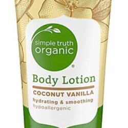 Loção Corporal Orgânica Simple Truth® Coco Baunilha – 237ml: Hidratação Profunda e Bem-Estar Natural
