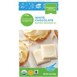 Simple Truth® Chocolate Branco Orgânico Culinária 113g - Comércio Justo Certificado
