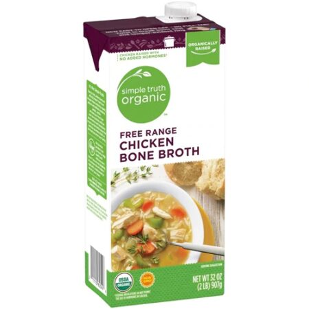 Simple Truth® Organic Free Range Bone Broth Carton Chicken -- 32 oz