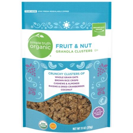 Simple Truth® Organic Granola Clusters Fruit & Nut -- 11 oz