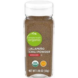 Pó de Pimenta Jalapeño Moída Orgânica Simple Truth 56g - Tempero Picante Premium