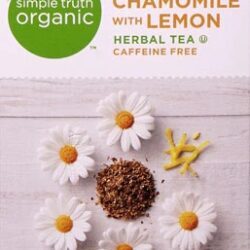 Chá de Ervas Orgânico Camomila Limão Simple Truth 20g - 20 Saquinhos Melhor Preço