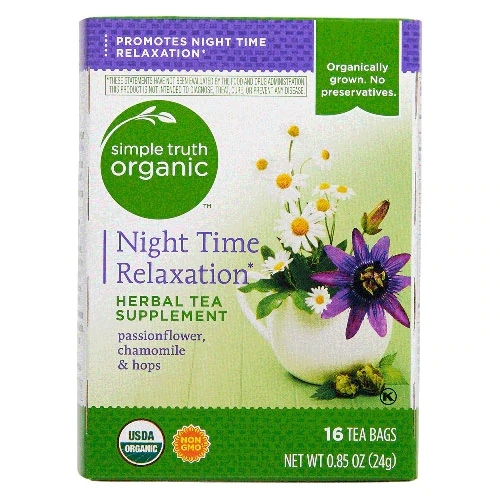 Chá Orgânico Relaxamento Noturno Simple Truth – 16 Saquinhos - Melhor Preço