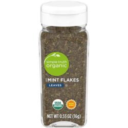 Simple Truth Orgânico Folhas de Menta em Flocos 15.6g - Oferta Online