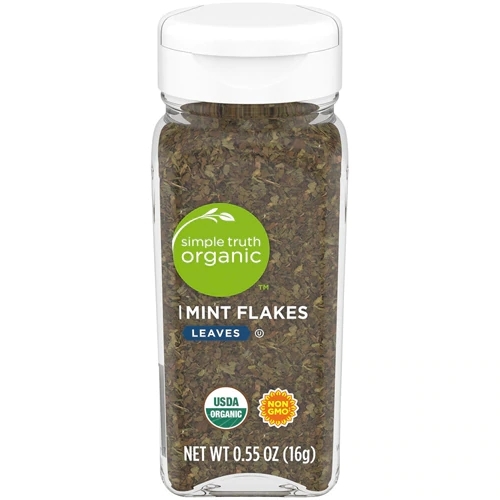 Simple Truth Orgânico Folhas de Menta em Flocos 15.6g - Oferta Online