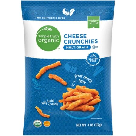 Simple Truth® Organic Multigrain Cheese Crunchies -- 4 oz