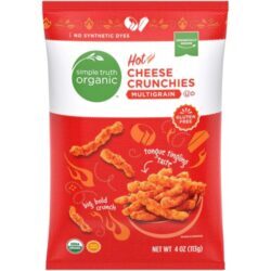 Biscoitos Crocantes de Queijo Picante Multigrãos Orgânicos Simple Truth 113g - Oferta Online