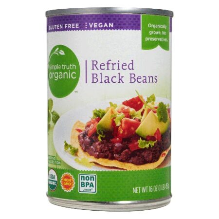 Simple Truth® Organic Refried Black Beans -- 16 oz