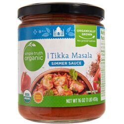 Molho Tikka Masala Orgânico Simple Truth 454g – Sabor Autêntico e Saudável