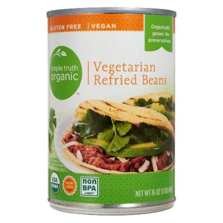 Simple Truth® Organic Vegetarian Refried Beans -- 16 oz