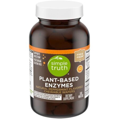 Simple Truth® Plant-Based Enzymes Natural Peppernint -- 100 Wafers