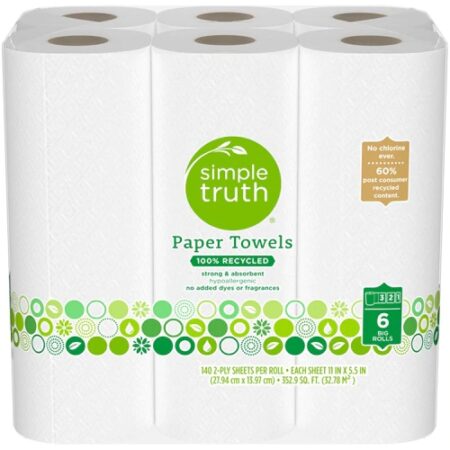 Simple Truth® Select-A-Size Paper Towels -- 140 Sheets