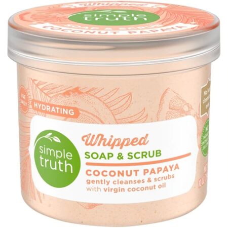 Simple Truth® Whipped Soap & Scrub Coconut Papaya -- 10 oz