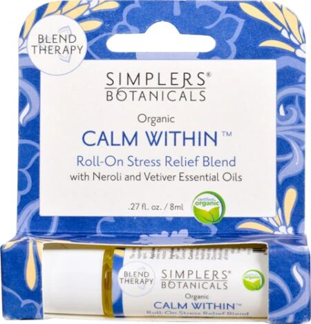 Simplers Botanicals Organic Calm Within™ Roll-On -- 0.27 fl oz