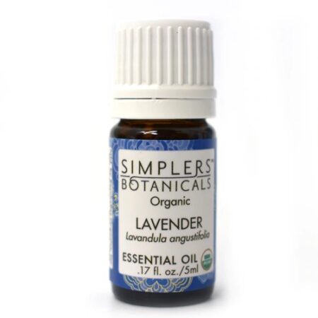 Simplers Botanicals Organic Lavender Essentail Oil -- 0.17 fl oz