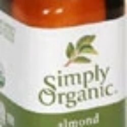 Extrato de Amêndoa Puro Orgânico Simply Organic 118ml - Sabor Intenso e Natural