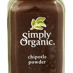 Pimenta Chipotle em Pó Orgânico Simply Organic – 75g: Sabor Defumado e Picante para sua Cozinha