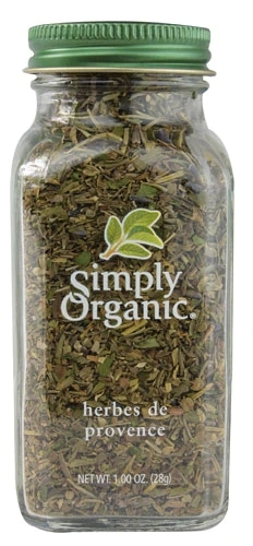 Simply Organic Ervas da Provença 28g: Tempero Autêntico para sua Cozinha Saudável