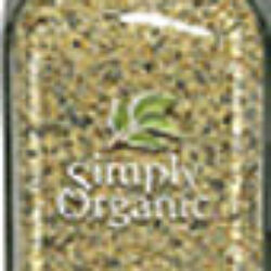 Tempero Orgânico Simply Organic Limão e Pimenta – 90g – Sabor Refrescante e Saudável