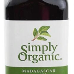 Extrato de Baunilha Madagascar Orgânico Sem Álcool Simply Organic 118ml