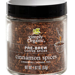 Canela em Pó Orgânica Simply Organic - 53g - Aromatize e Beneficie Seu Café!