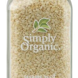 Sementes de Gergelim Orgânico Simply Organic - 105g: Nutrição Pura para Sua Saúde