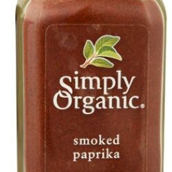 Páprica Defumada Orgânica Simply Organic - 77g (2.72 oz) - Sabor Autêntico e Bem-Estar