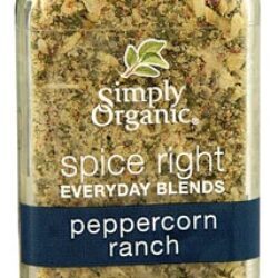Simply Organic Spice Right Everyday Blends Pimenta Ranch 100g - Tempero Natural e Saudável