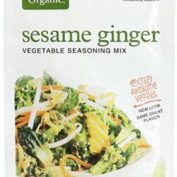 Tempero Orgânico Simply Organic Gergelim e Gengibre para Vegetais - 28g