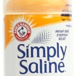 Simply Saline Baby Alívio Nasal 44ml: Solução Salina Suave para Nariz Congestionado