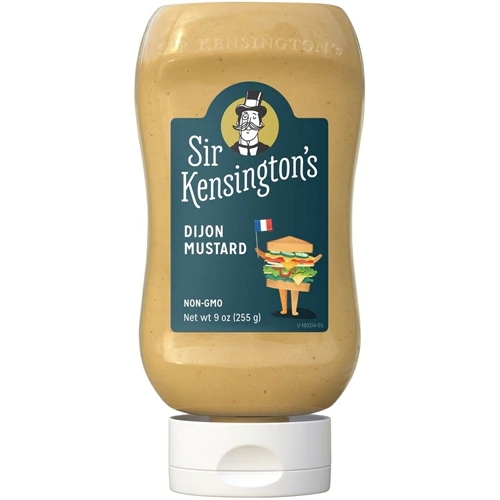 Sir Kensington's Mostarda Dijon Squeeze Bottle - 255g de Sabor Premium