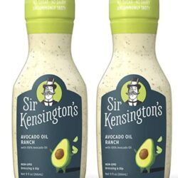Sir Kensington's Molho Ranch com Azeite de Abacate - 2 Pacotes de 255g Cada