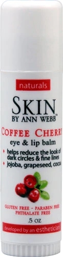 Balm Revitalizante para Olhos e Lábios Skin by Ann Webb Café Cereja - 14g