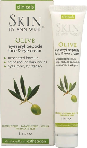 Creme Facial e Contorno dos Olhos Skin by Ann Webb com Eyeseryl e Peptídeos - 28.35g