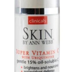 Skin by Ann Webb Super Vitamina C com Ubiquinona - 30ml: Radiância e Proteção Antioxidade