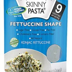Skinny Pasta Konjac Fettuccine Sem Glúten - 270g: A Revolução Low Carb e Saudável