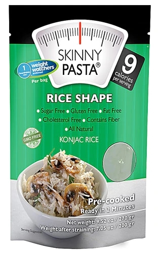 Skinny Pasta Konjac Arroz Sem Glúten - 270g: Leveza e Sabor em Cada Garfada!