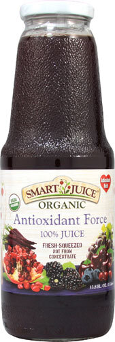 Suco Orgânico Smart Juice Antioxidant Force 100% - 1 Litro Rico em Vitaminas