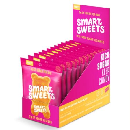 Smart Sweets Gummy Bears Gluten Free Fruity -- 12 Bags