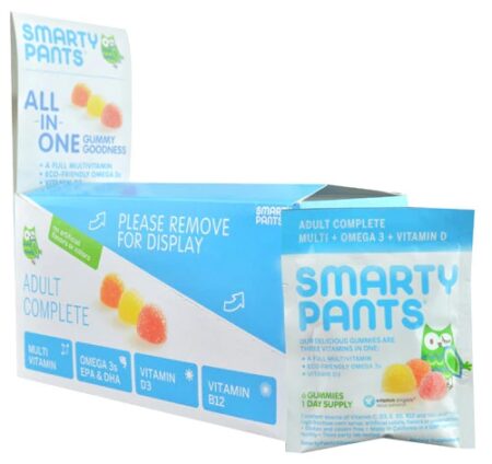 SmartyPants Adult Complete Gummy Vitamin Travel Packs -- 15 Packs