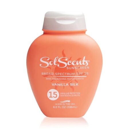 Sol Scents Sunscreen Scented Lotion SPF 15 - Vanilla Silk -- 8 fl oz