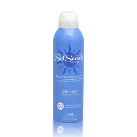 Sol Scents Sunscreen Scented Spray SPF 30 - Deep Love -- 6 fl oz