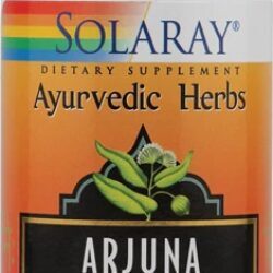 Solaray Arjuna 500 mg - 60 Cápsulas: Saúde do Coração e Bem-Estar Natural