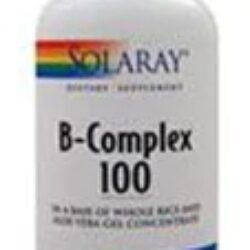 Solaray B-Complex 100 - 250 Cápsulas Vegetarianas: Energia e Bem-Estar Essenciais