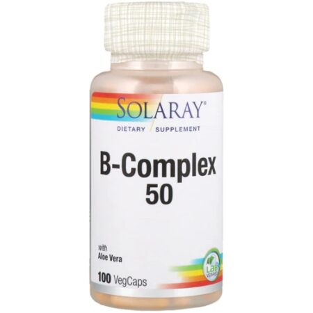 Solaray B-Complex 50 -- 100 Capsules